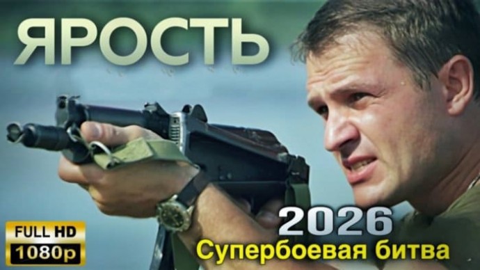 ЯРОСТЬ (все серии, 2026) Русский боевик