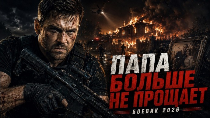 Его жена и дети стали последней ошибкой мафии / Папа больше не прощает (Русский боевик, 2026)
